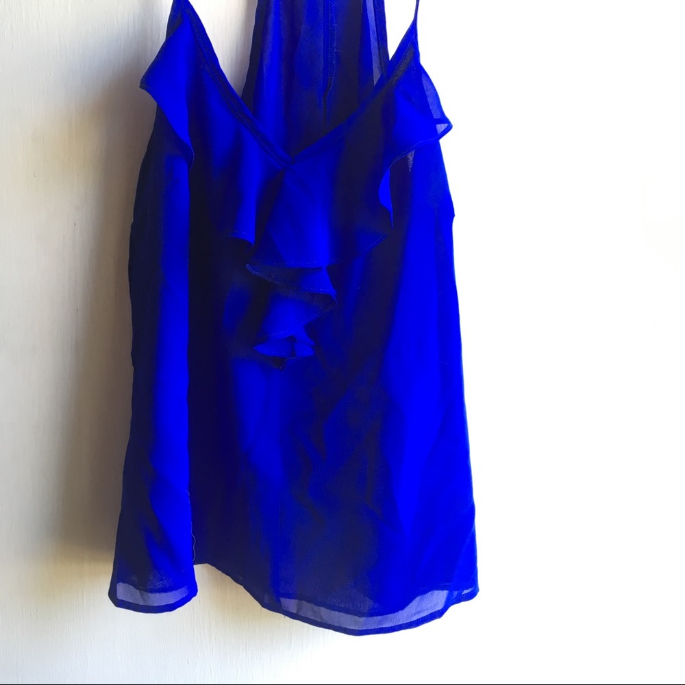 Charlotte Russe blue top M